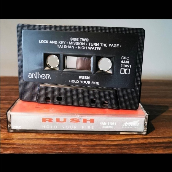 RUSH - Hold Your Fire - Cassette - Picture 2 of 2
